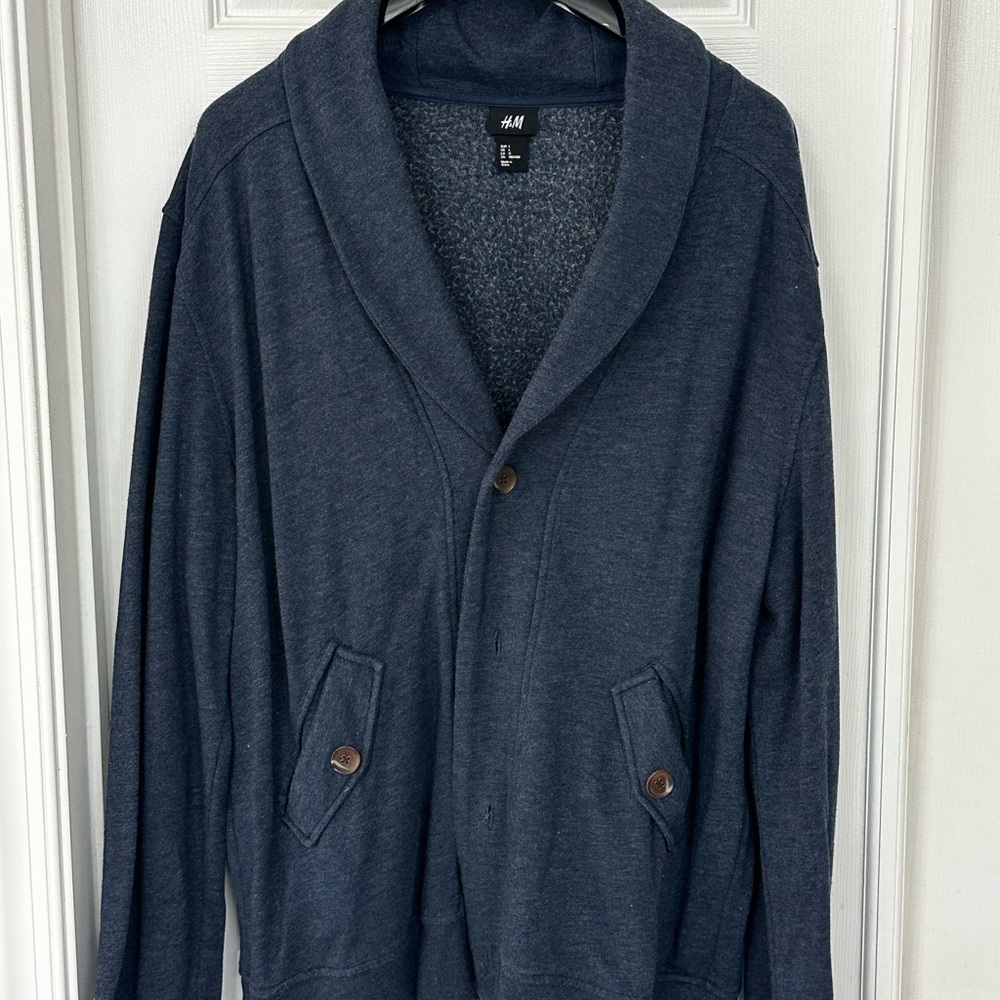 H&M Navy Blue Cardigan